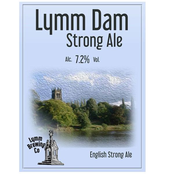 Lymm Dam Strong Ale beer artwork