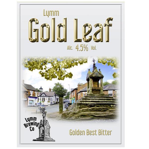 Gold Leaf beer artwork