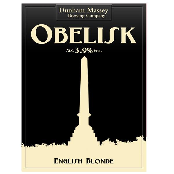 Obelisk beer artwork