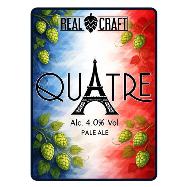 Quatre beer artwork