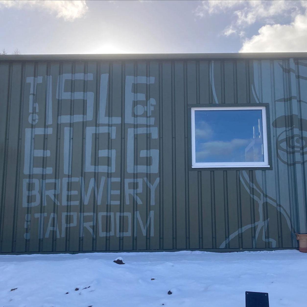 Isle of Eigg Brewing Co taproom