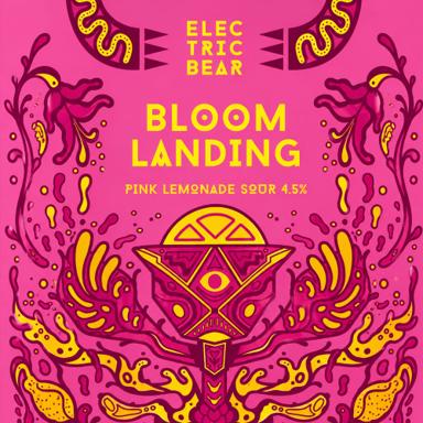 Bloom Landing beer artwork
