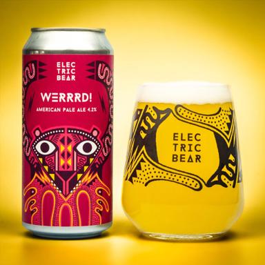 Werrrd! beer artwork