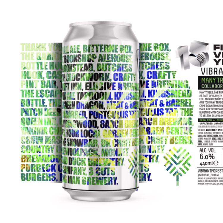 Artwork for Many Trees, One Forest by Elusive Brewing