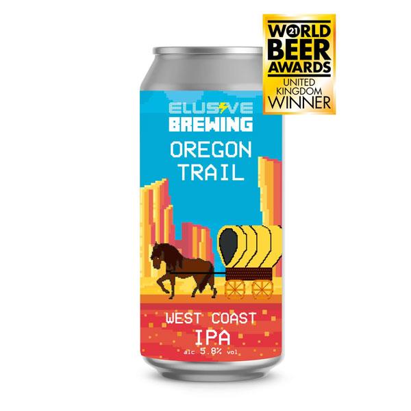 Oregon Trail beer artwork