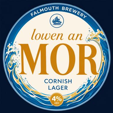 Lowen an Mor beer artwork