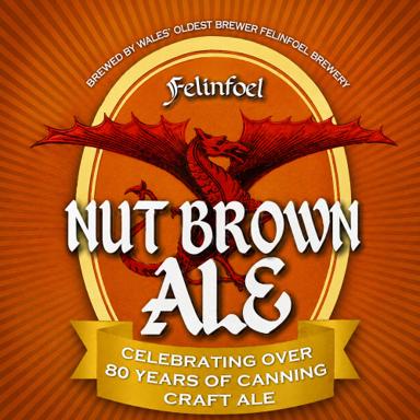 Nut Brown Ale beer artwork