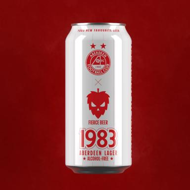 1983 Alcohol Free Lager beer artwork
