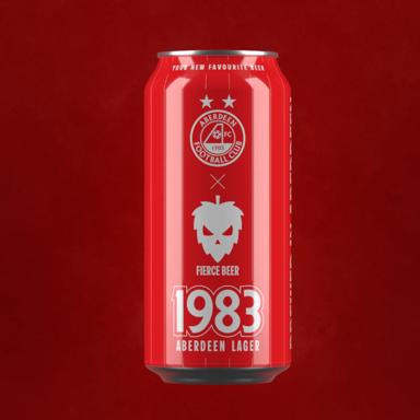 1983 Lager beer artwork