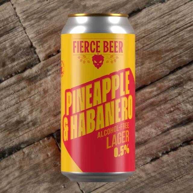 Pineapple & Habanero beer artwork