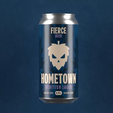 Hometown beer artwork