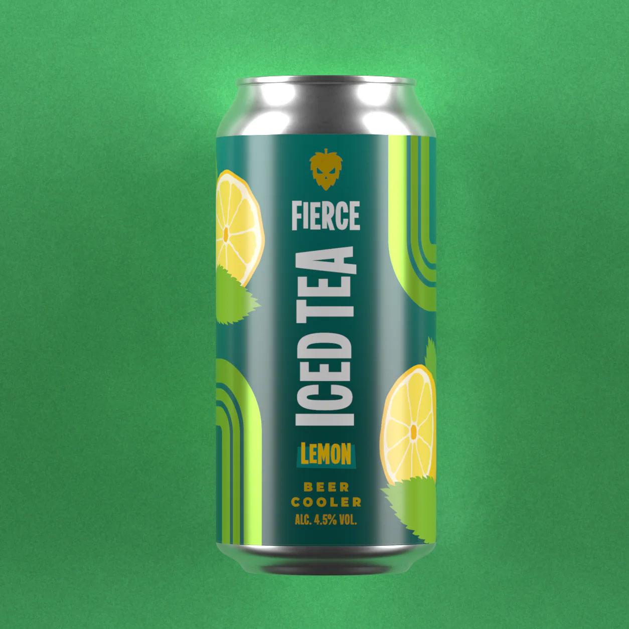 Fierce Iced Tea with Lemon beer artwork