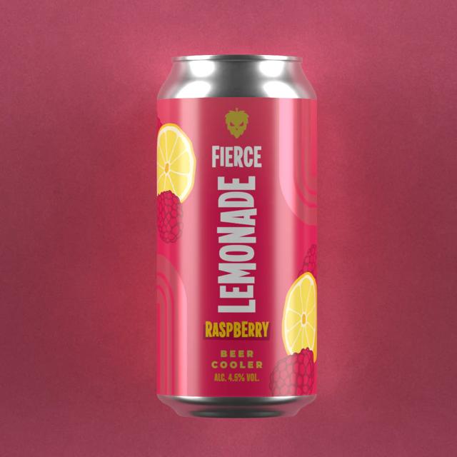 Fierce Lemonade with Raspberry beer artwork