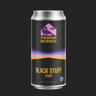 Black Stuff beer artwork