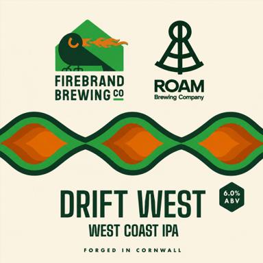 Drift West beer artwork