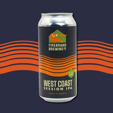 West Coast Session IPA beer artwork