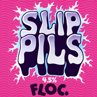 Slip Pils beer artwork