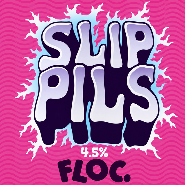 Slip Pils beer artwork