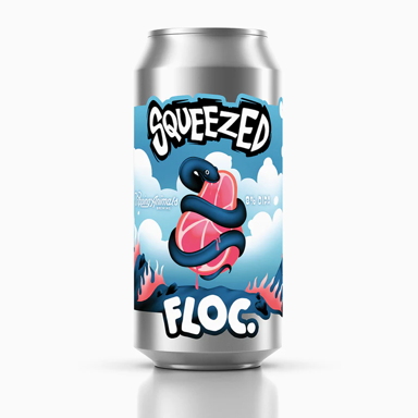 Squeezed beer artwork