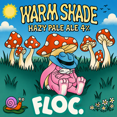 Warm Shade beer artwork