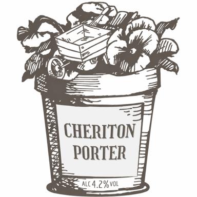 Cheriton Porter beer artwork