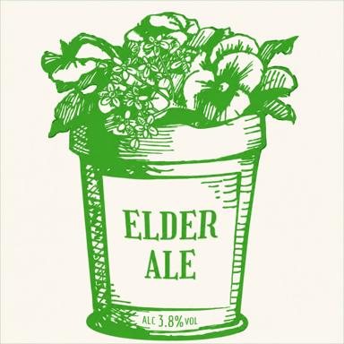 Elder Ale beer artwork
