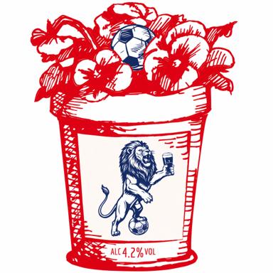Game Day IPA beer artwork