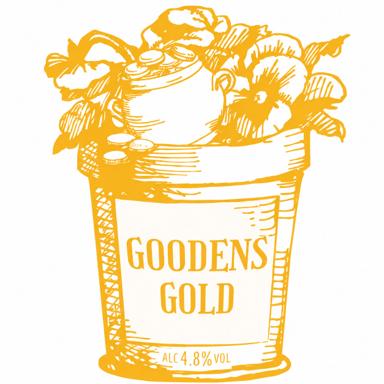 Goodens Gold beer artwork
