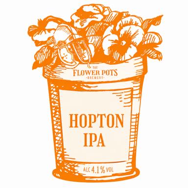 Hopton IPA beer artwork