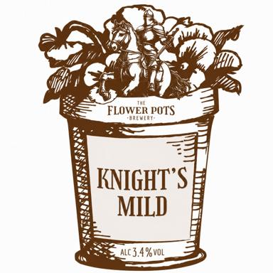 Knight's Mild beer artwork