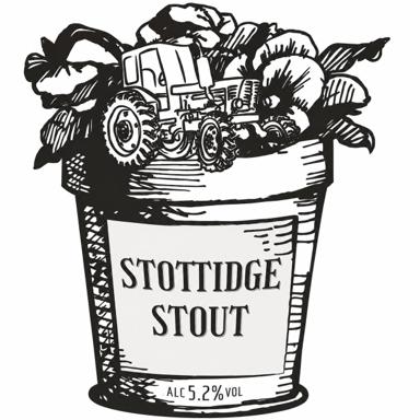 Stottidge Stout beer artwork