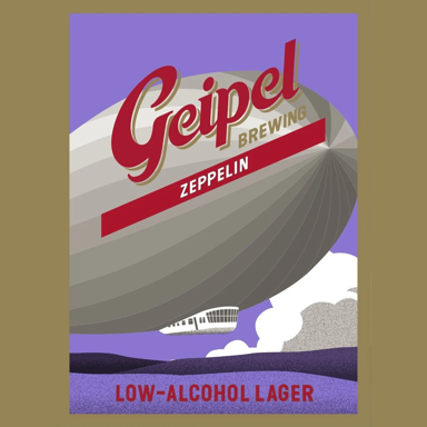 Zeppelin beer artwork