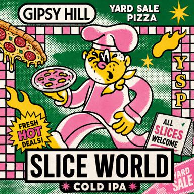 Slice World beer artwork