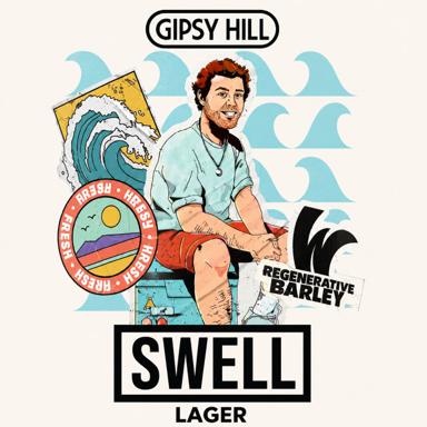 Swell beer artwork