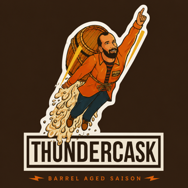 Thundercask beer artwork