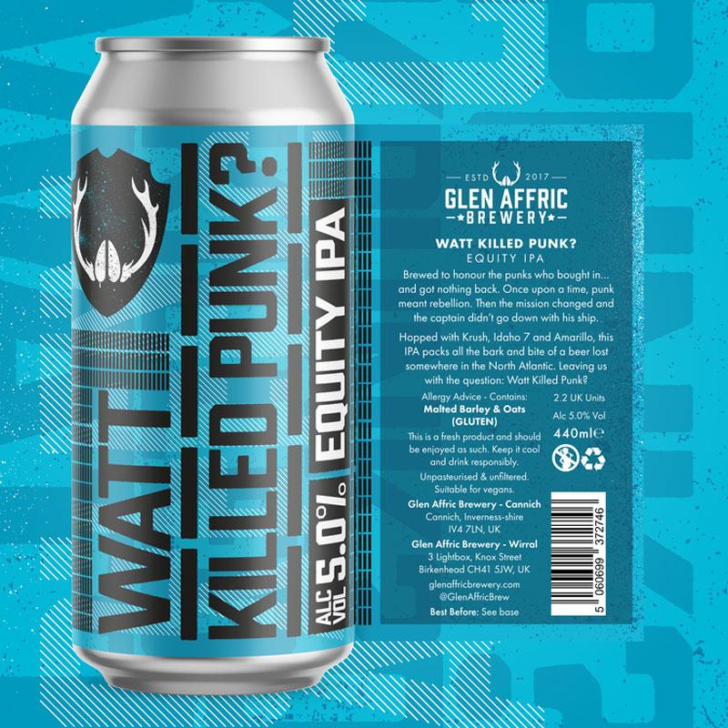 Artwork for Watt Killed Punk by Glen Affric Brewery