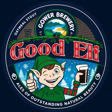 Good Elf beer artwork