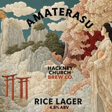 Amaterasu beer artwork