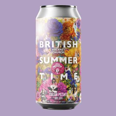 British Summer Time beer artwork