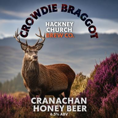 Crowdie Braggot beer artwork