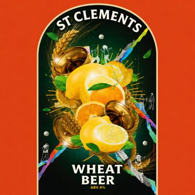 St Clements beer artwork
