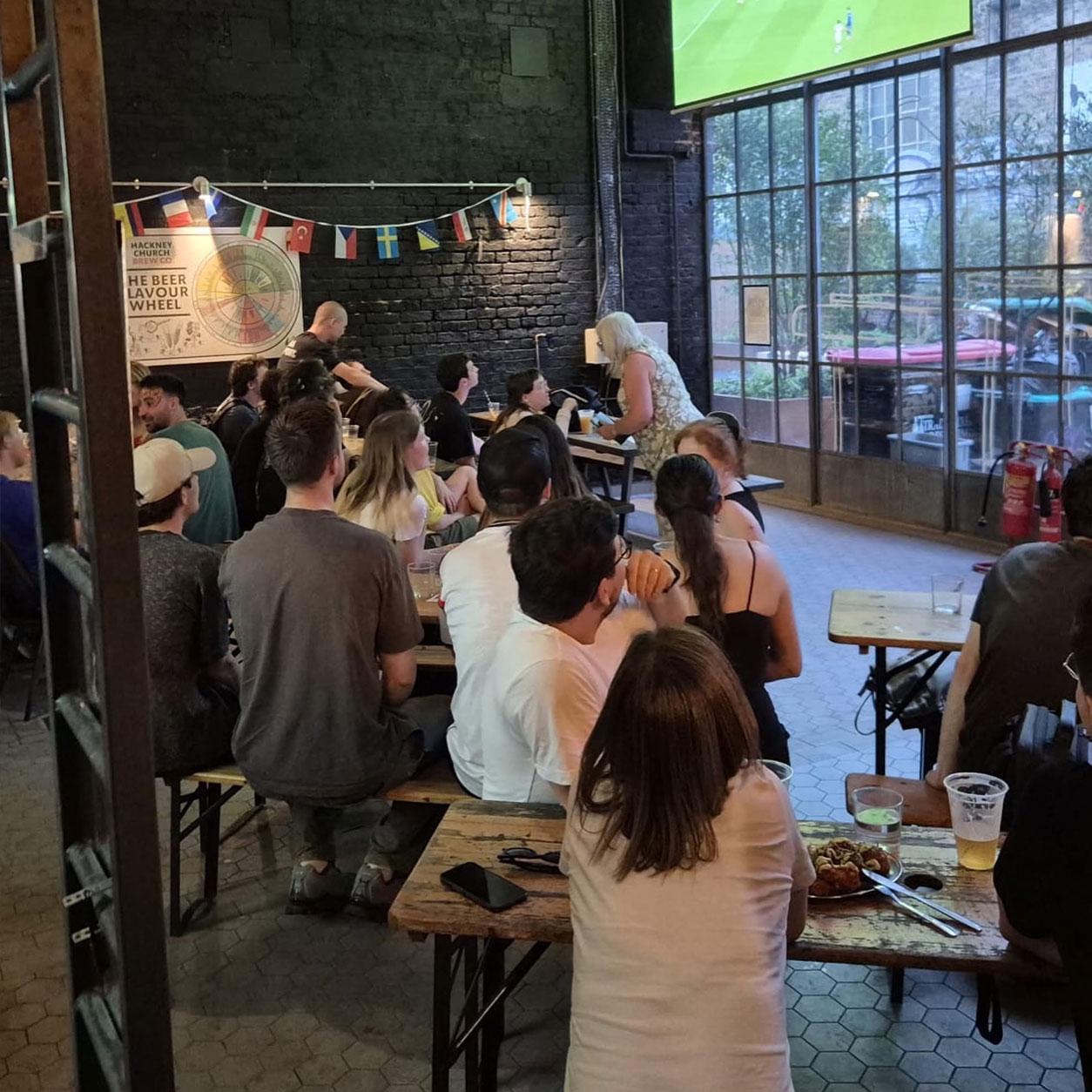 Hackney Church Brew taproom