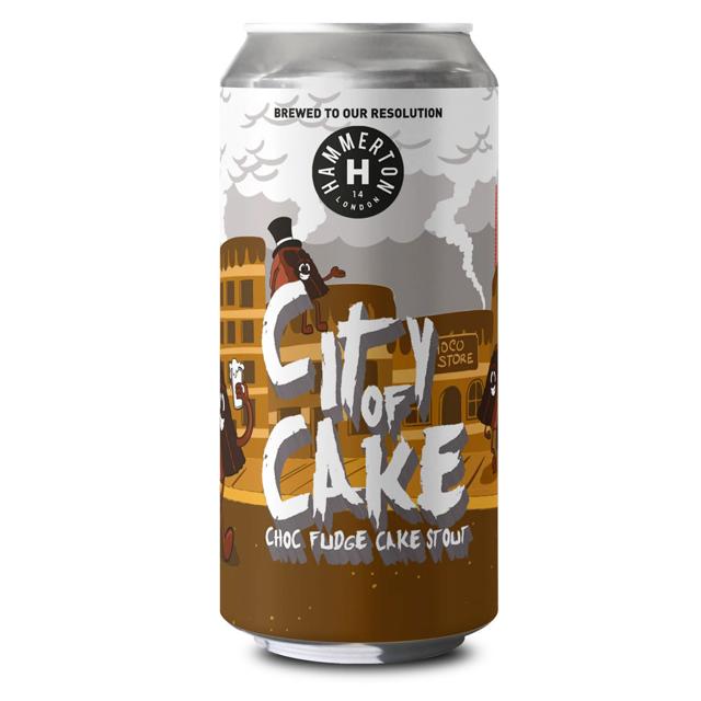 CITY OF CAKE beer artwork