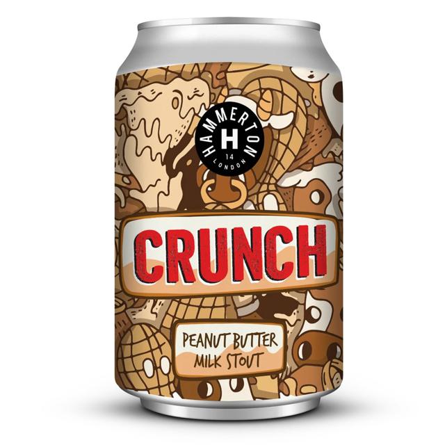 CRUNCH Peanut Butter Stout beer artwork