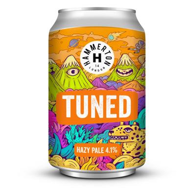 TUNED beer artwork