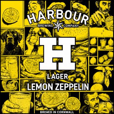 Lemon Zeppelin beer artwork