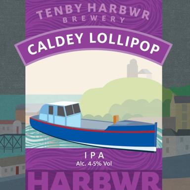 Caldey Lollipop beer artwork