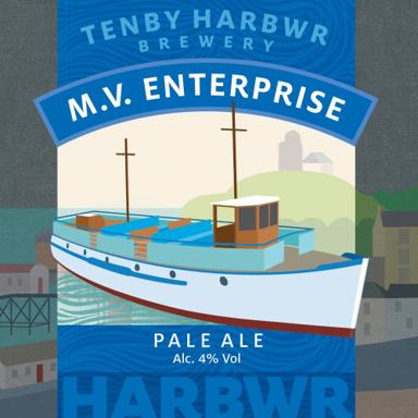 M.V. Enterprise beer artwork