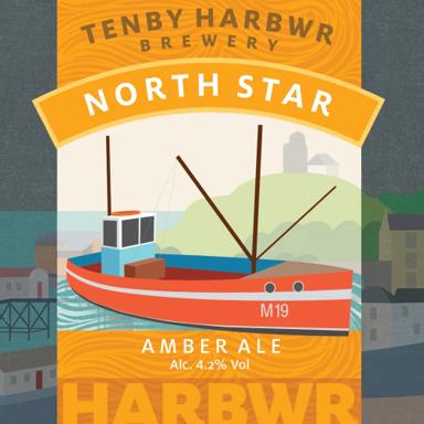 North Star beer artwork