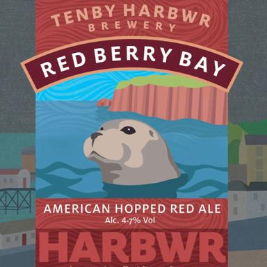 Red Berry Bay beer artwork